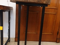 2x houten bijzettafel handwerk - afbeelding 5 van  5