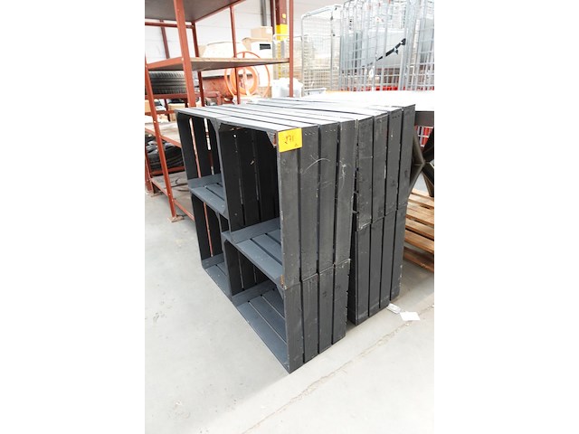 2x houten bloembak - afbeelding 2 van  4