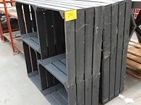2x houten bloembak - afbeelding 2 van  4