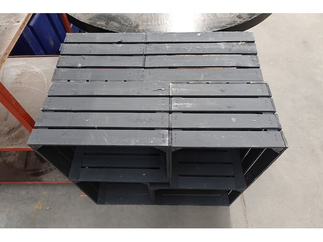2x houten bloembak - afbeelding 4 van  4
