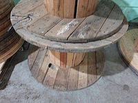 2x houten bobijn - afbeelding 3 van  3