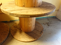 2x houten bobijn - afbeelding 3 van  3