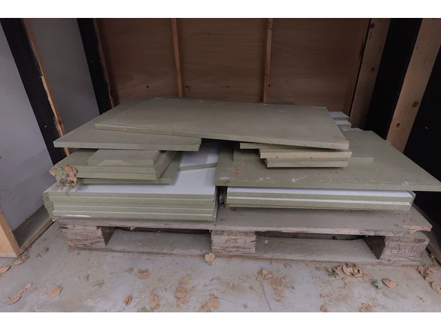 2x houten bok + restpartij diverse houten platen - afbeelding 6 van  13