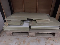 2x houten bok + restpartij diverse houten platen - afbeelding 6 van  13