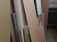 2x houten bok + restpartij diverse houten platen - afbeelding 10 van  13