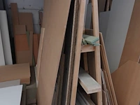 2x houten bok + restpartij diverse houten platen - afbeelding 13 van  13