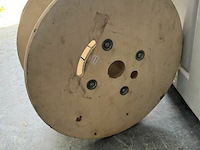 2x houten kabelhaspels ø72 x h40 cm - afbeelding 2 van  2