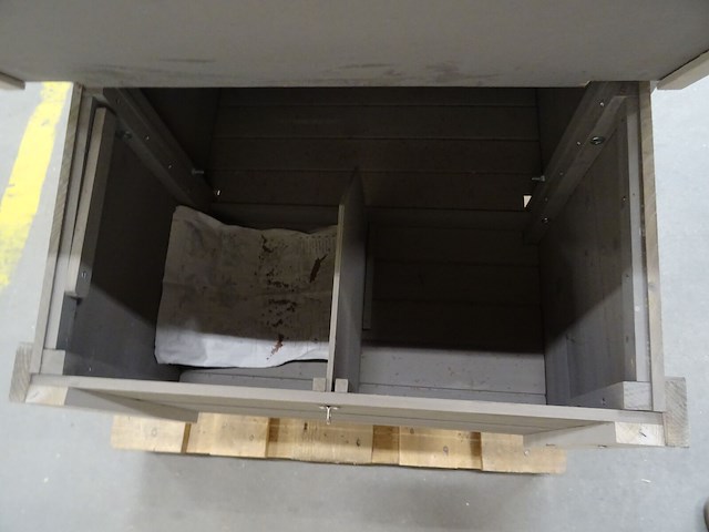 2x houten kippenhok - afbeelding 2 van  4