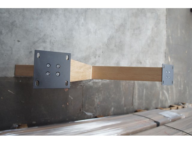 2x houten kruisonderstel 80x80 - afbeelding 2 van  3