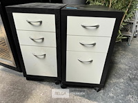 2x houten ladenkastje - afbeelding 2 van  2