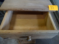 2x houten nachtkastje - afbeelding 5 van  6