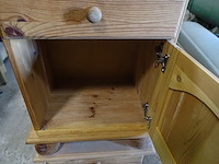 2x houten nachtkastje - afbeelding 6 van  6