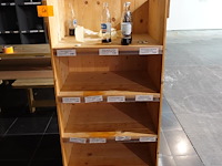 2x houten presentatiemeubel - afbeelding 3 van  4