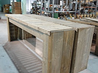 2x houten presentatiemeubel - afbeelding 1 van  3