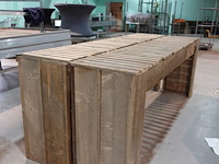 2x houten presentatiemeubel - afbeelding 2 van  3