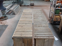 2x houten presentatiemeubel - afbeelding 3 van  3