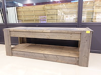 2x houten presentatiemeubel - afbeelding 1 van  5