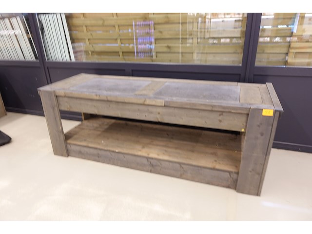 2x houten presentatiemeubel - afbeelding 2 van  5