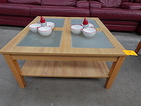 2x houten salontafel - afbeelding 2 van  3