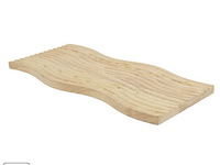 2x houten serveerplank 40cm - afbeelding 1 van  2