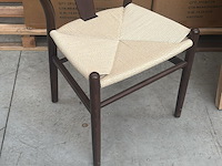 2x houten stoel replica fishbone - afbeelding 1 van  1