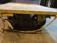 2x houten transportkar - afbeelding 5 van  5