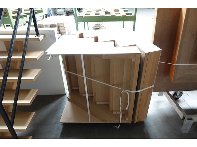 2x houten trap - afbeelding 2 van  4