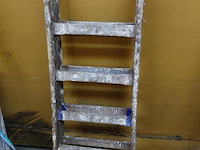 2x houten trapladder - afbeelding 2 van  2