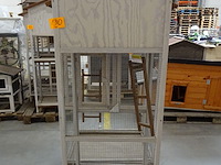 2x houten vogelkooi - afbeelding 1 van  4