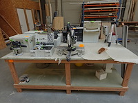2x houten werktafel - afbeelding 6 van  6