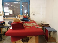 2x houten werktafel - afbeelding 2 van  7