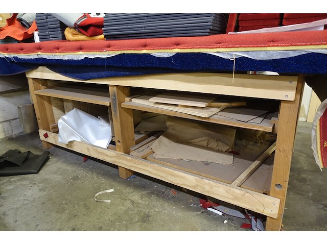 2x houten werktafel - afbeelding 6 van  7