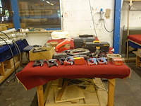2x houten werktafel - afbeelding 2 van  5