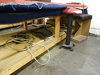 2x houten werktafel - afbeelding 3 van  5