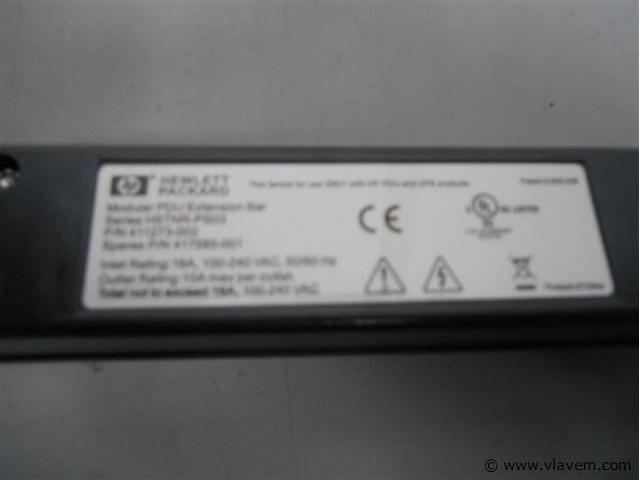 2x hp pdu extension bar 411273-002 - afbeelding 3 van  3