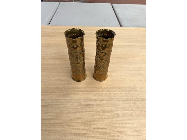 2x hulzen messing 1ste wo - afbeelding 1 van  4