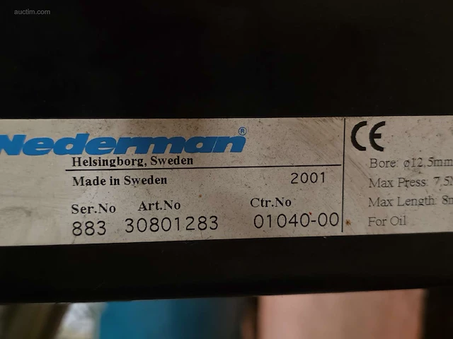 (2x) hydraulische haspels nederman - afbeelding 3 van  5