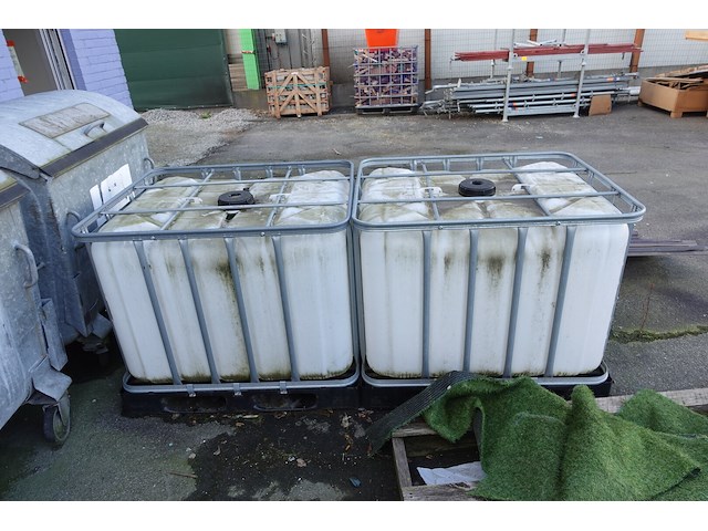 2x ibc container - afbeelding 2 van  2