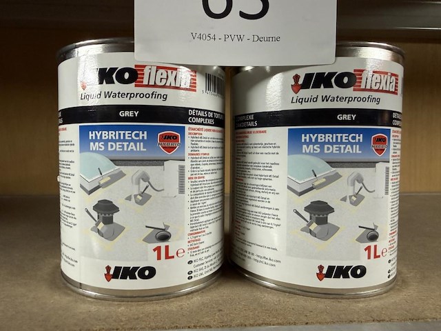 2x iko flexia liquid waterproofing 1l - afbeelding 1 van  2