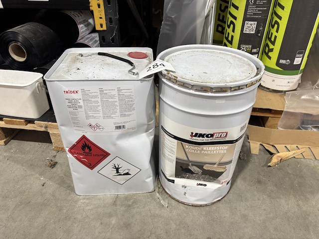 2x iko pro koudkleefstof & tridex contactlijm - afbeelding 1 van  3