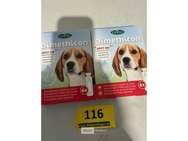 2x immobiliseert vlooien en teken voor honden - afbeelding 3 van  3