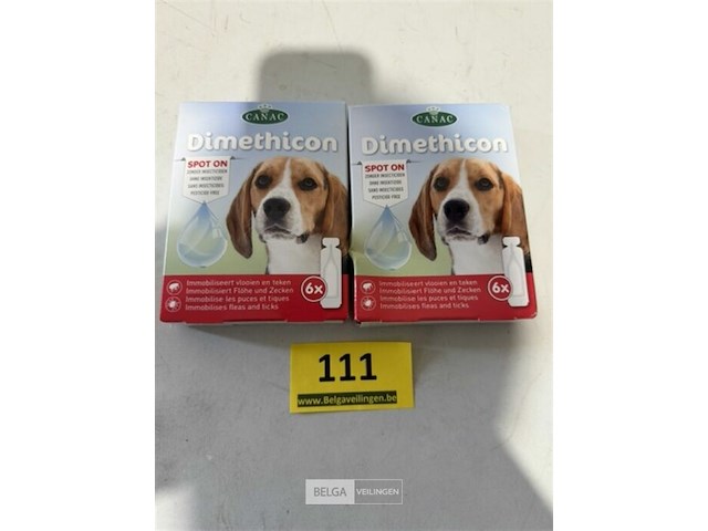 2x immobiliseert vlooien en teken voor honden - afbeelding 3 van  3