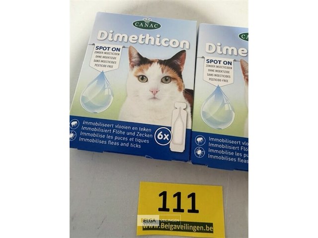 2x immobiliseert vlooien en teken voor katten - afbeelding 3 van  3