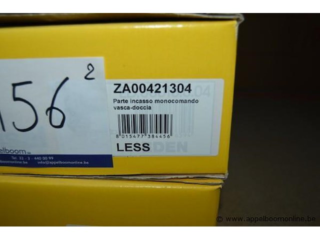 2x inbouwkraan cisal za00421304 - afbeelding 2 van  2