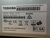 2x industriële labelprinter toshiba - afbeelding 5 van  5