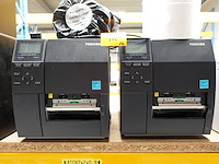 2x industriële labelprinter toshiba - afbeelding 1 van  5