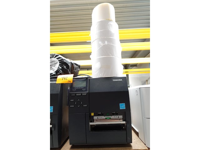 2x industriële labelprinter toshiba - afbeelding 2 van  5