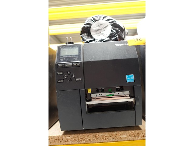 2x industriële labelprinter toshiba - afbeelding 3 van  5