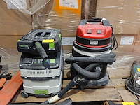 2x industriële stofzuiger festool + soteco - afbeelding 1 van  6