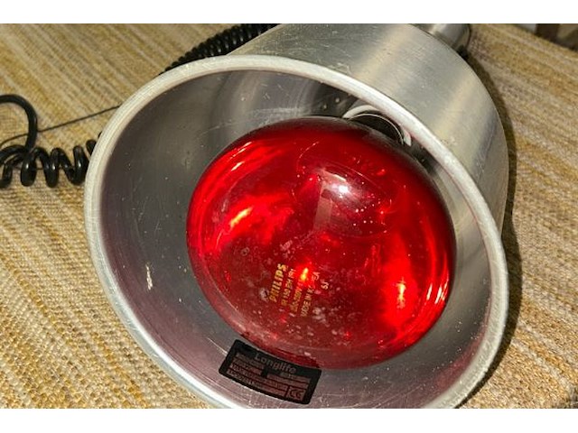 2x infraroodlamp - afbeelding 2 van  4